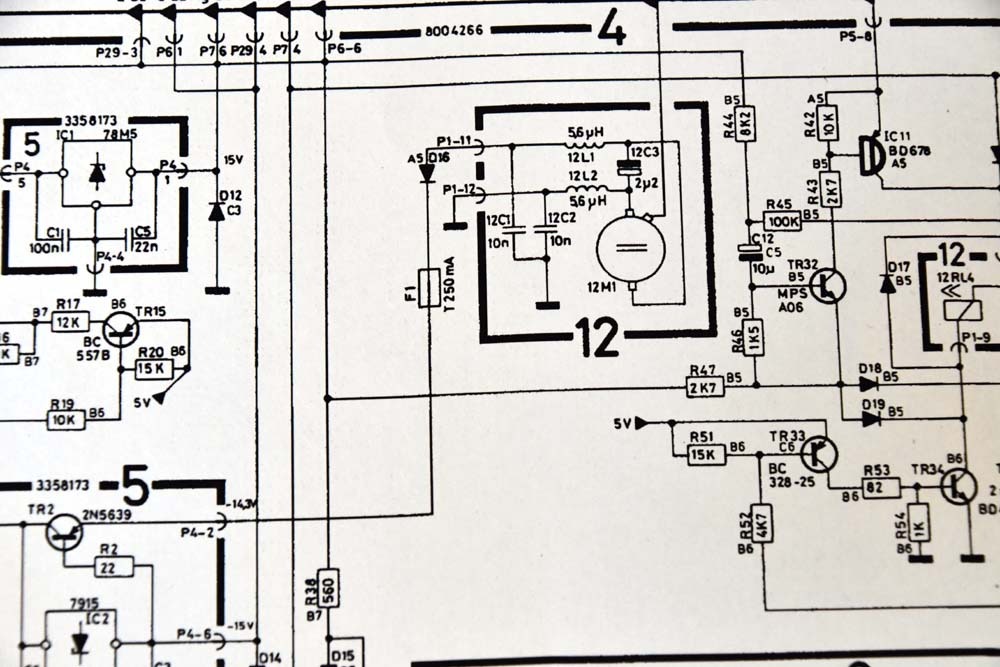 Beocord 9000 修理(5) メカニズム モーター動作の確認: Bang&Olufsen