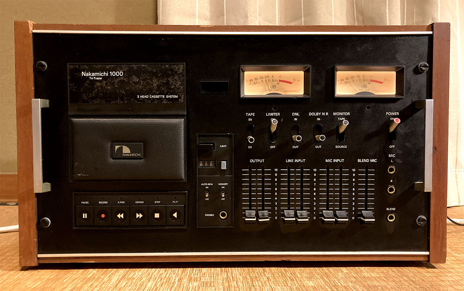 Nakamichi 1000 レストア（１）: Nakamichi Home Audio Owners Club(unofficial)