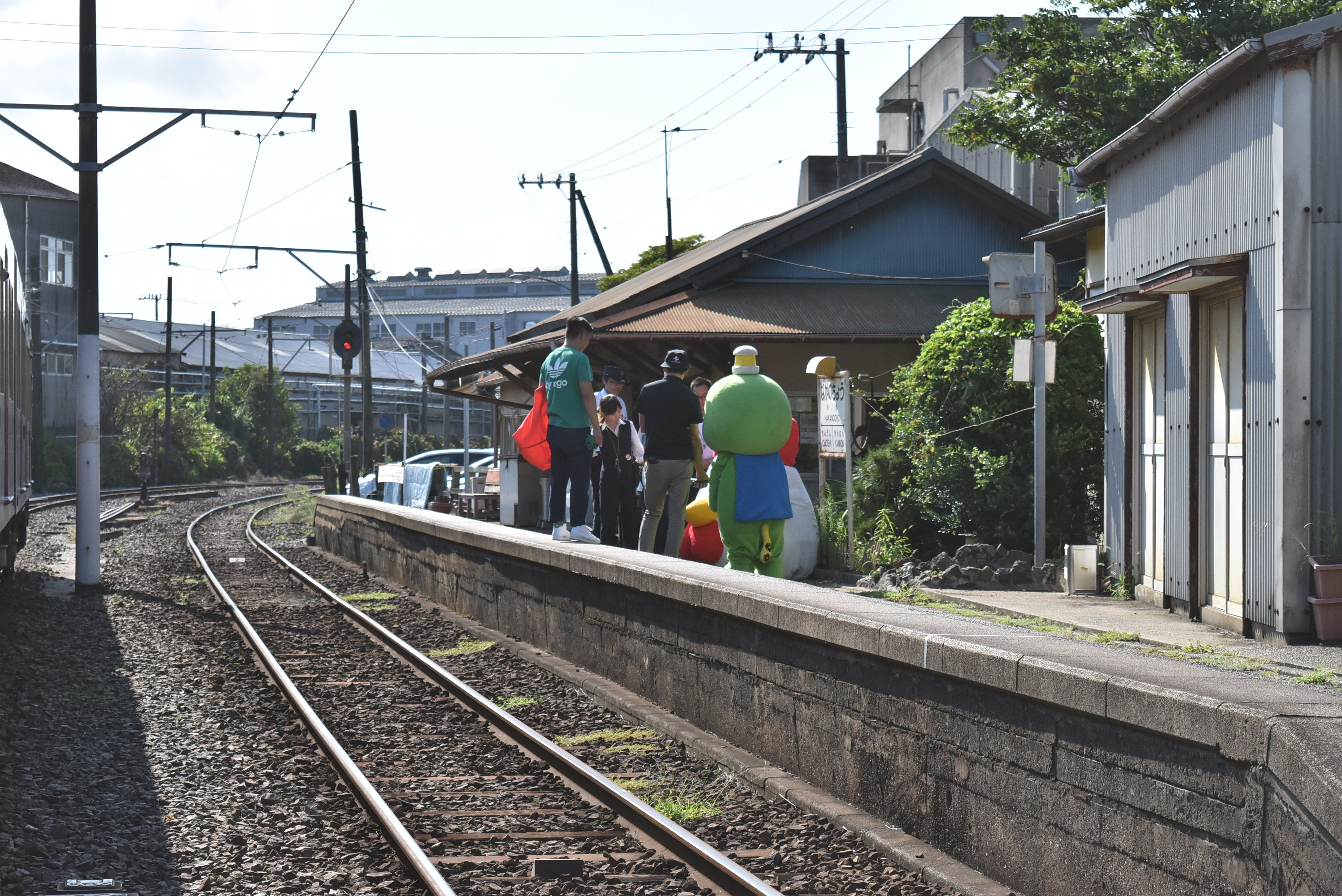 銚子電気鉄道 その２ 仲ノ町駅: 上田ハーロー鉄道研究会